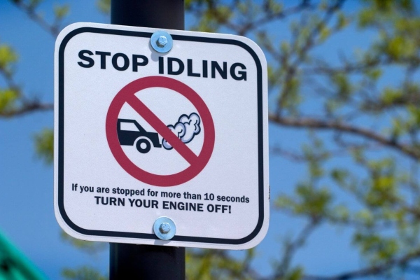 no idling zone